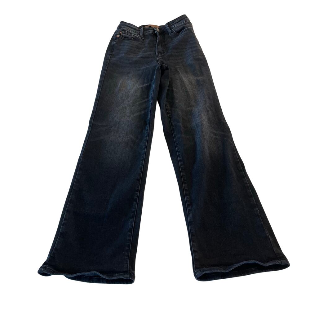Judy‎ Blue Straight Fit Black Jeans size 3 /26